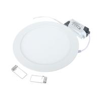 JKGTOYHZK Ultra Thin LED Panel Downlight 3W 6W 9W 12W15W 25W Round LED Ceiling Recessed Light AC85-265V LED Panel dimmable Lamps(Warm White,3w)