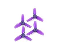 JKGVNCT 12 Pairs 24 Pieces For HQ 2025 T2X2.5X3 2 Inch 3 Impeller Propellers Brushless FPV Control Racing Car(PURPLE)