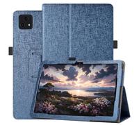 JKhandy Case for T-Mobile Revvl Tab 5G Tablet - Folio PU Leather Stand Cover with Pencil Holder, Blue