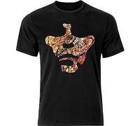 JKHGFD Ian Brown King Monkey Inspired T Shirt Black