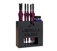 JKHYHBYAQH Umbrella Stand, Umbrella Stand Rack,Umbrella Stand Wrought Iron Light,Waterproof and Rustproof Umbrella Bucket,Hotel Lobby Business Umbrella Drain Stand,a,Small