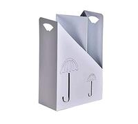 JKHYHBYAQH Umbrella Stand, Umbrella Stand with Diagonal Design - Large - Rain Collection - Entryway - Decorative Metal Freestanding Rack Organizer - Cane Walking Stick Holder Easy to Move