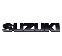 JKIOHG 3D Decal Emblem Logo Sicker for Suzuki Alto Aerio Across Grand Vitara Ignis Swift Jimny SX4 Vitara, Front and Rear Of the Car Letter Badge Decoration Badge Sticker Car Accessories,A Black