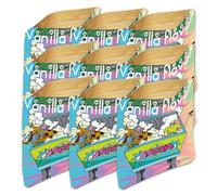 JKIOO 100 Pcs Kraft Paper Creative Design Colored Printing Self Sealing Bag 5.3 * 3.5 inches, Candy Bag, Biscuit Bag, Party Bag, Retail Product Bag, Small Business Craft Bag (JKIOO8008)