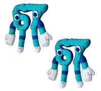 Jkioump 67 Plush, 2pcs Funny 6 7 Plushes Doll, Irregular Shape 6 7 Meme Toys, Six Seven Decorative Pillow, For Adults Kids Easter Basket Birthday Sensory Play