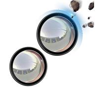 Jkioump Car Camera Lens Protector - Anti-Glare Adhesive Protector,2-Piece Car Backup Camera Protection - for Truck SUV Sedan Pickup Automotive Vehicle Parking Backing Up Driving Towing