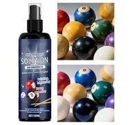 Jkioump Pool Ball Cleaning Kit,100ml Polishing moisturizing cleaning spray,Billiards Pool Accessories - for Men Youth Husband Family Friends Home Competition Daily Training Game Contest