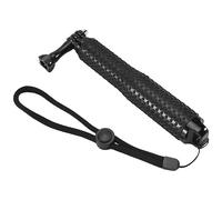 Jkjlorey 1 Pcs 48cm Extendable Selfie Sticks Waterproof Handheld Sport Selfie Stick for Go Pro Hero 9 8 7 6 5 4 3 Action Black