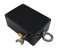 Jkjlorey 1 Piece 49:1 Balun 100W Short Wave Balun HAM HF Antenna 5-35MHz End Fed Half-Wave Antenna Ham Radio 100W PEP 49:1 Balun Antenna Black