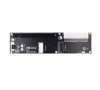 Jkjlorey 1 Piece Oculink SFF-8612 8X to PCIE X16 PCI-Express Adapter with ATX 24Pin Power Port Black for Mainboard Graphics Card
