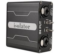 Jkjlorey 1 Pieces GX200 Audio Isolator Current Sound Noise Mixer Microphone Common Ground Filter