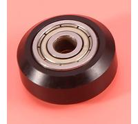 Jkjlorey 10 Pcs Plastic Wheel POM with Bearings Big Models Passive Round Wheel Idler Pulley Gear Wheel for CR10 3