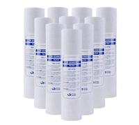 Jkjlorey 10 PCS Universal Water Filter PP Cotton Filter Sediment Water Filters Polypropylene Material Easy Install, 5 Micrometre