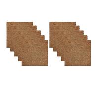 Jkjlorey 10 Piece Reusable Nesting Box Pads For Chickens Coop Brown Natural Coconut Fiber For Garden Lawn Outdoor