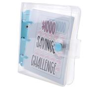 Jkjlorey 1000 Savings Challenge Binder, Money Saving Binder, Savings Challenges Book with Envelopes, Envelope Savings Challenge Easy Install