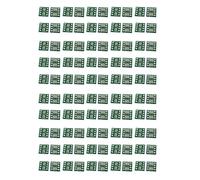Jkjlorey 100PCS SOP8 to DIP8 IC Adapter Converter Kit SMD to DIP Socket Board 0.65mm 1.27mm Pitch, Compatible with TSSOP8/SSOP8