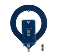 Jkjlorey 10KHz-180MHz Mini Active Antenna LW/MW/SW/FM Aviation Portable High Gain Loop Antenna Compatible SMA-K/SMA-J Connector