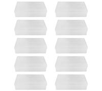 Jkjlorey 10Pcs Box Trading Card Case Card Storage Organizer Clear Card Case Plastic Storage Box for Gaming Cards