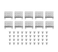 Jkjlorey 10PCS Mini Metal PCIE PCI-E Half to Full Size Extension Card Wireless WiFi PCI-Express Adapter Bracket with Screws