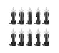 Jkjlorey 10Pcs Plastic Mounting Clip for 4 Way CPU Coolers 1155 775 CPU Heatsink Mount Pin Push Screw Cooler Fan Fastener