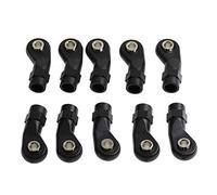 Jkjlorey 10Pcs Plastic Rod End Link Linkage Balls Joint Head for 1/10 RC Car Crawler Axial SCx10 II 90046 TRx4,D