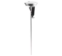 Jkjlorey 12 inch Mechanical Meat Thermometer Instant Read, Long Stem, Waterproof, No Battery Required, Stainless Steel Deep Fry Thermometer for Turkey, BBQ, Grill