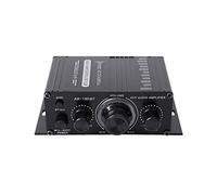 Jkjlorey -160BT 2 Channel Power Amplifier Audio Home Theater Amplifier Support Bluetooth-Compatible with USB/SD AUX Input