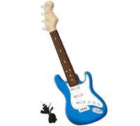 Jkjlorey 17In Guitar Toy for Kids,4 Strings Electric Guitar Musical Instruments for Children,Portable Electronic Instrument Toy Easy to Use,C