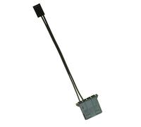 Jkjlorey 1Pcs IDE to 3 Pin Fan Power Cable Molex D Plug Power to 3 Pin Connector Computer PC Cooling Convertor Cable