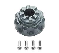 Jkjlorey 1Pcs Metal Universal Front/Rear Differential Carrier Case for RC Car 1/10 TRX4-4 -6,Grey