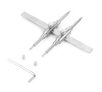 Jkjlorey 1Set Adjustable DSLR Camera Lens Spanner Wrench Opening Open Repair Tool Set Fit for 10-130mm Camera Lens Can Dismantled