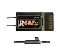Jkjlorey 2.4G R4SF Receiver 4-CH S-FHSS/FHSS Compatible Receiver for Futaba T10J/T14SG/T18SZ/4PKS-R/T4PX