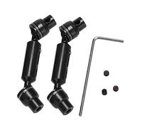Jkjlorey 2 Pcs Metal Front Rear Drive Shaft for D12 C14 C24 B16 B36 B24 MN D90 MN99S RC Car Spare Parts