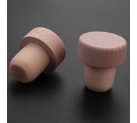 Jkjlorey 24Pc Wine Bottle Corks T Shaped Cork Plugs for Wine Cork Wine Stopper Reusable Wine Corks Wooden and Rubber Wine Stopper