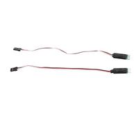 Jkjlorey 2Pcs 3CH 3-Channel LED Lamp Light Control Switch Panel for 1/10 1/8 RC Model Car Axial SCX10 Trx4