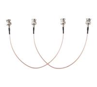 Jkjlorey 2Pcs 3G HD SDI Cable BNC Cable 30cm 75 Ohm for Cameras Video Equipment Supports HD-SDI 3G-SDI 4K 8K SDI Video Cable