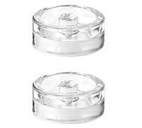 Jkjlorey 2PCS Fermentation Weights with Grip Handle for Wide Mouth Jar and Canning Fermenting Pickling Canning Fermenting