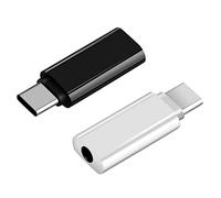 Jkjlorey 2PCS Type-C to 3.5mm Jack Converter Earphone Audio Adapter Cable Type USB C to 3.5 mm Female Headphone Aux Cable Adapter
