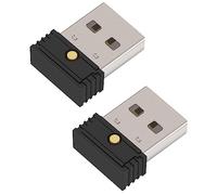 Jkjlorey 2Pcs USB Mouse Jiggler,Undetectable Automatic Computer Mouse Mover Jiggler, Keeps Computer Awake, Mouse Movement