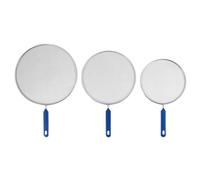 Jkjlorey 3 Pack Grease Splatter Screen for Frying Pan Cooking,Stainless Steel Guard,Hot Oil Shield to Stop Prime Burn