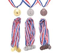 Jkjlorey 30Pcs Award Medals Gold Silver Bronze Winner Medals 1St 2Nd 3Rd Prizes For Competitions