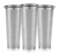Jkjlorey 3PCS Cold Brew Coffee Filter Stainless Steel Filter Coffee Strainer Masons Canning Jar Mesh Filter