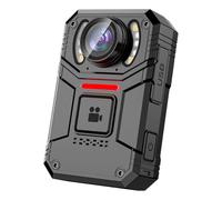 Jkjlorey 4K Body Camera with Audio and Video, 2inch IPS Screen Bodycam Camera with Sound and Night Vision for Security, Police