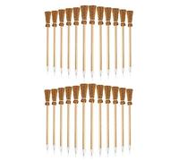Jkjlorey 50 Pcs Witch Broom Pencils Halloween Party Favors Pencils Witch Broom Prop Writing for Halloween Broomstick Ballpoint Pencils