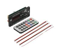 Jkjlorey 50W Amplifier 12V MP3 Decoder Board Bluetooth 5.0 25W Car MP3 Player USB Recording Module FM AUX Radio for Speaker