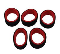 Jkjlorey 5Pcs 2-Color RC Cars Transmitter Steering Wheel Foam Grip Hand Wheel Sponge for Futaba 3Pv 4Pls 4Pv 4Px R 7Px Prc X4