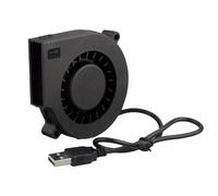 Jkjlorey 5V 7515 Dual Ball Centrifuge Radial Cooler USB Computer Cooling Fan 75x15mm Power Inverter Air Pump PC CPU