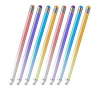 Jkjlorey 8 Pack Stylus Pens for Touch Screens, Capacitive 2 in 1 Precision Stylus with Dual-End High Sensitivity Stylus