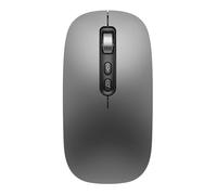 Jkjlorey AI Smart Voice Mouse Voice to Text Mouse Rechargeable 2.4G Wireless Bluetooth Mouse Voice Input Mouse for Laptops,A