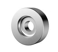 Jkjlorey Aluminum 45 RPM Record Turntable Adapter for 7Inch Vinyl SL1200 Series LP Vinyl Record Player Accessories,Silver